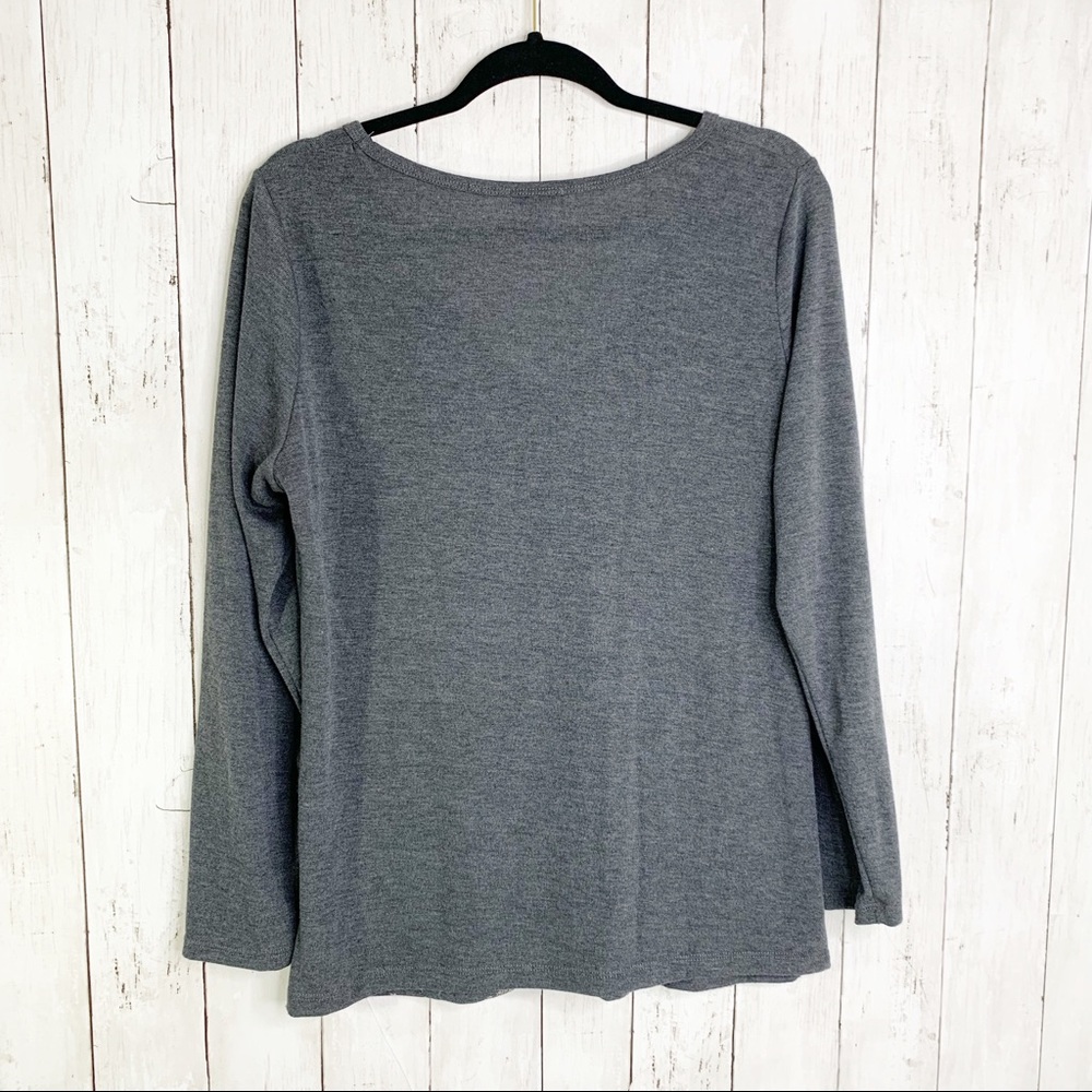 CACHE Metallic Long Sleeve Shirt XL - Picture 4 of 8